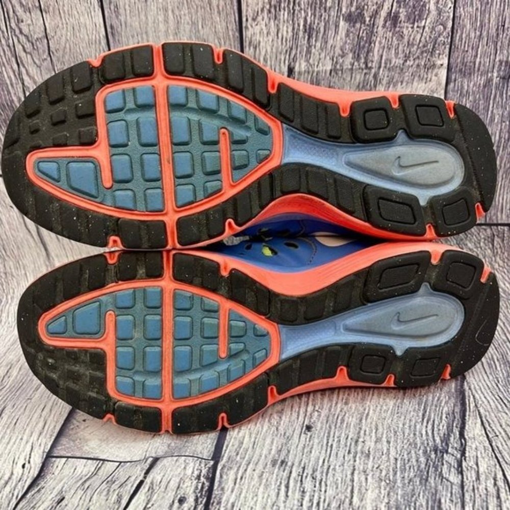 Nike Dual Fusion Run 2 Women's Size 7.5 Running Athletic Shoes Blue 599564-400 - Picture 9 of 11